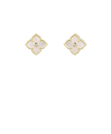 Clover Shape Studs