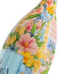Preppy Springtime Serenity Champagne Bottle Wrap – Fits La Marca 750ml