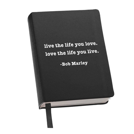 Journal- Live the Life Bob Marley