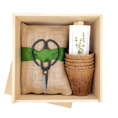Culinary Herb Garden Box | Organic Herb Kit | Holiday Gift for Gardeners