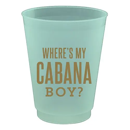 Cabana Boy Cocktail Party Cups (8ct)