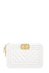 White Square Jelly Chain Crossbody Bag