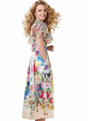 Jardin Bloom Dress | The Vivid Hue Edit