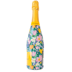 Preppy Southern Spring (Floral) Champagne Bottle Wrap – Fits Veuve Clicquot 750ml