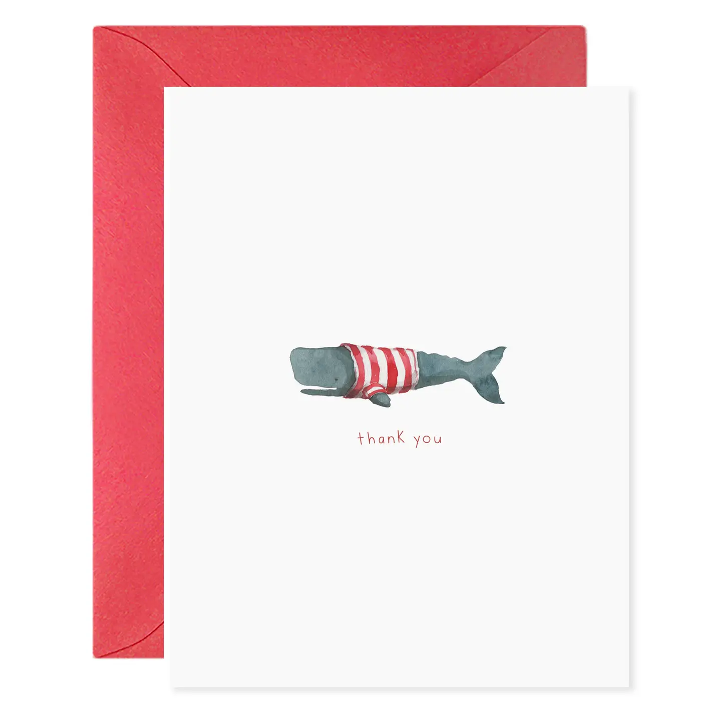 Whale Thank You Boxed Card Set
