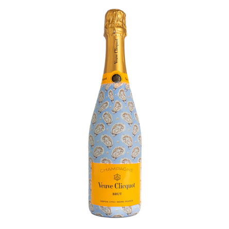 Charleston Tide Champagne Bottle Wrap – Fits Veuve Clicquot 750ml