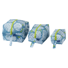 Hydrangea Blossoms Travel Cubes, Set of 3