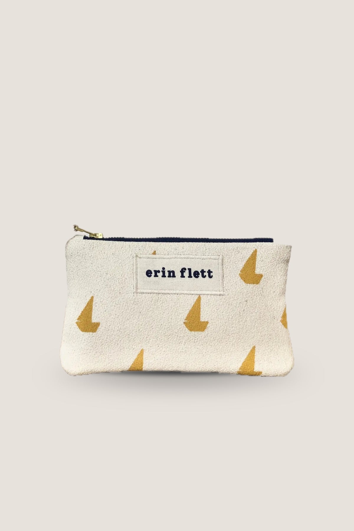 Yolk Sailboats Wristlet Zipper Bag, view 1