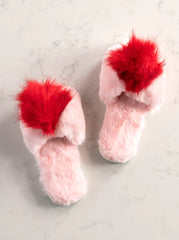 Pink Amor Slippers