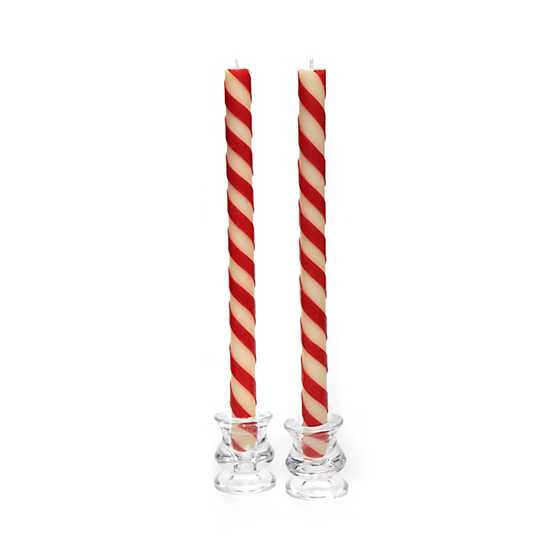 Candy Cane Tapers Set of 2