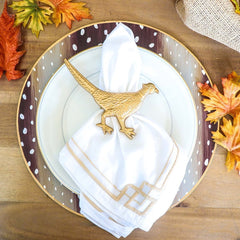 Pheasant Napkin Ring