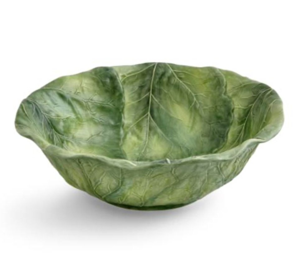 Figural Leaf Bowl 10.5"