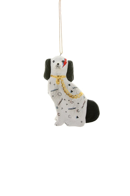 Bow Wow Bowie Ornament