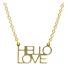 Hello Love Necklace