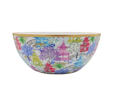 Large Garden Party Bowl 14"