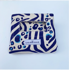 Zebra Cat Blue Lilibridge Bag