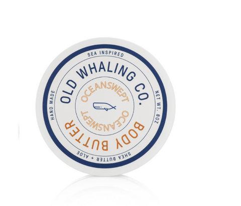 Old Whaling Body Butter Oceanswept  8 oz Size