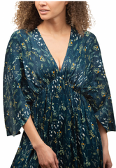 The Logan Dress | Navy Vintage Floral