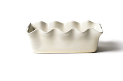 Signature White Ruffle Loaf Pan