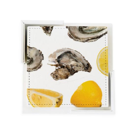 World is Your Oyster Coaster Set/ 6