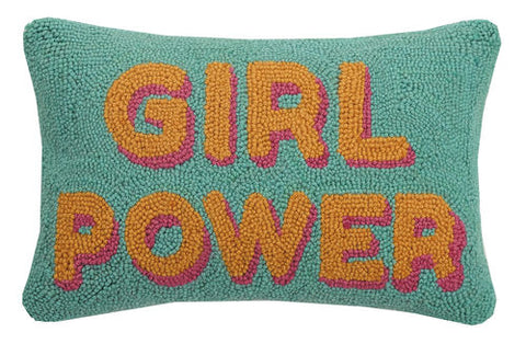 Girl Power Hook Pillow