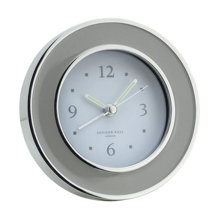 CHIFFON & SILVER ALARM CLOCK