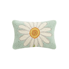 Daisy Hook Pillow 8"x12"