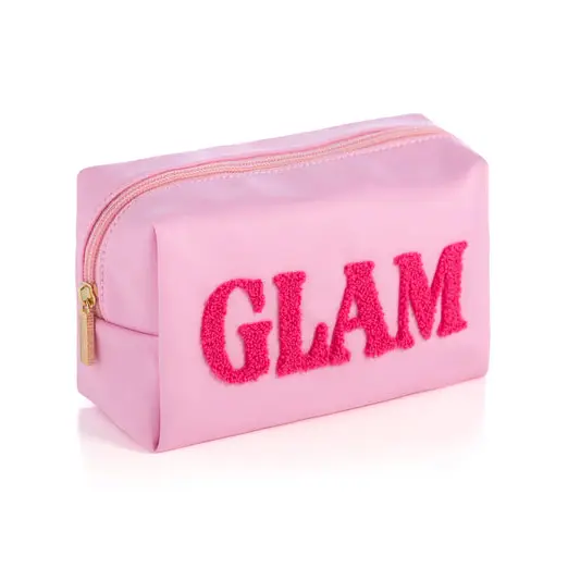 "Glam" Makeup Zip Pouch
