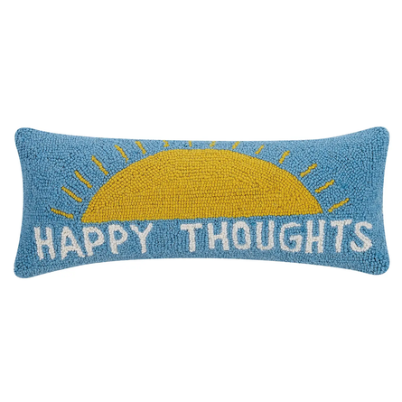 Happy Thoughts Hook Pillow