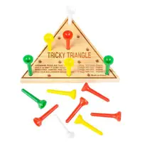 4.5" Wooden Triangle Game