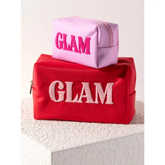 "Glam" Makeup Zip Pouch