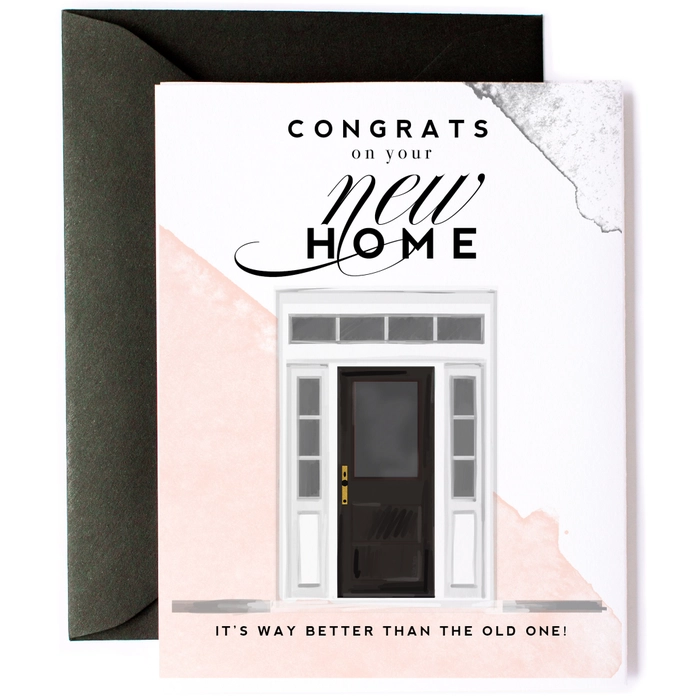 Congrats On New Home Greeting Card