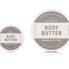 Old Whaling Body Butter Bamboo Teak 2oz Travel