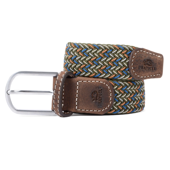 The Moscow Multi Toned Woven Elastic Belt