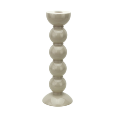 Cappuccino Tall 24cm BOBBIN CANDLESTICK