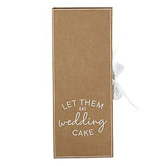 Wedding Cake Server in Cardboard Book Set