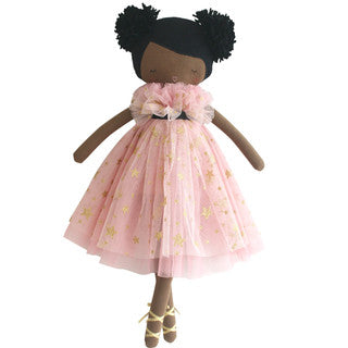 Mae Doll Pink Gold Star Tulle