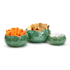Cabbage Leaf Bowl (3 sizes, sold individually)