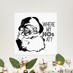 Where my Ho's At? Cocktail Napkins