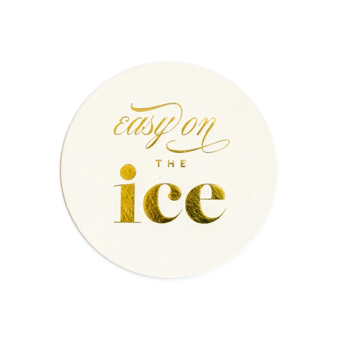 Easy On The Ice Coasters