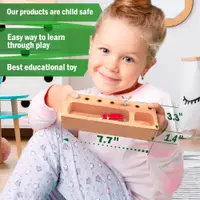 Montessori Toy for Kids - Wooden Screw Driver Board
