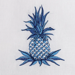 Blue Pineapple Guest Towel (single)
