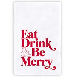 Eat, Drink Be Merry Napkins s/4
