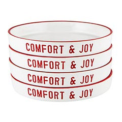Comfort & Joy Tapas Plates S/4